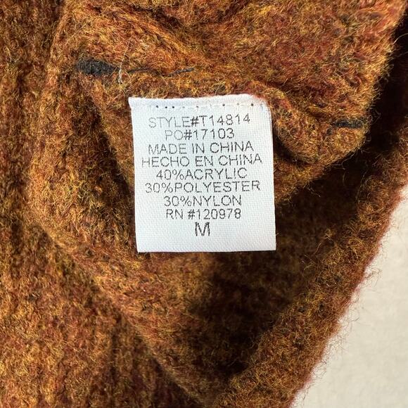 Entro Black, Brown and White Color Block Sweater Size Medium - Picture 4 of 6